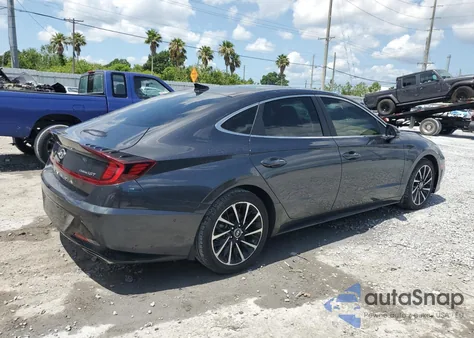 2021 Hyundai Sonata Limited из США, поврежденный, VIN 5NPEH4J20MH084674